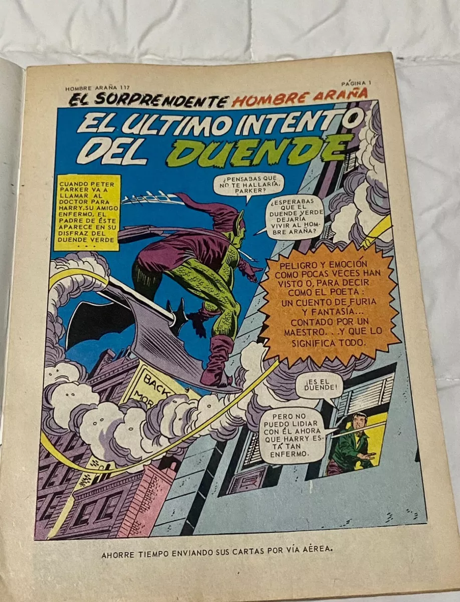 El Sorprendente Hombre Araña 117, Amazing Spider-Man Mexico La