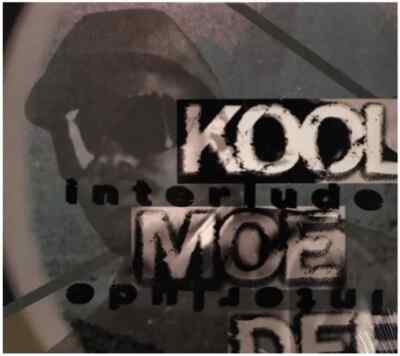 Kool Moe Dee Interlude WRAP Vinyl LP