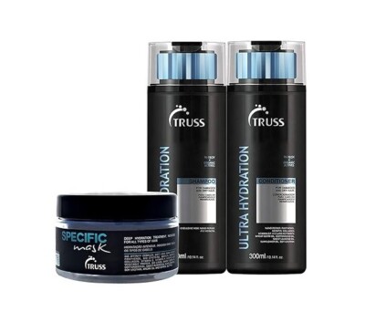 TRUSS Ultra Hydration Shampoo & Conditioner & Specific Mask Set Bundle