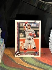 2025 Topps Series 1 Baseball #167 Andres Chaparro Rookie Washington Nationals RC