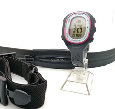 Garmin HRM1G Heart Rate Monitor, FR70W Fitness Watch Pink BLK New Batteries