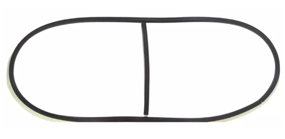 Junta de parabrisas delantero y barra central para DeSoto Chrysler 1939-1948 Foto 2 de 4