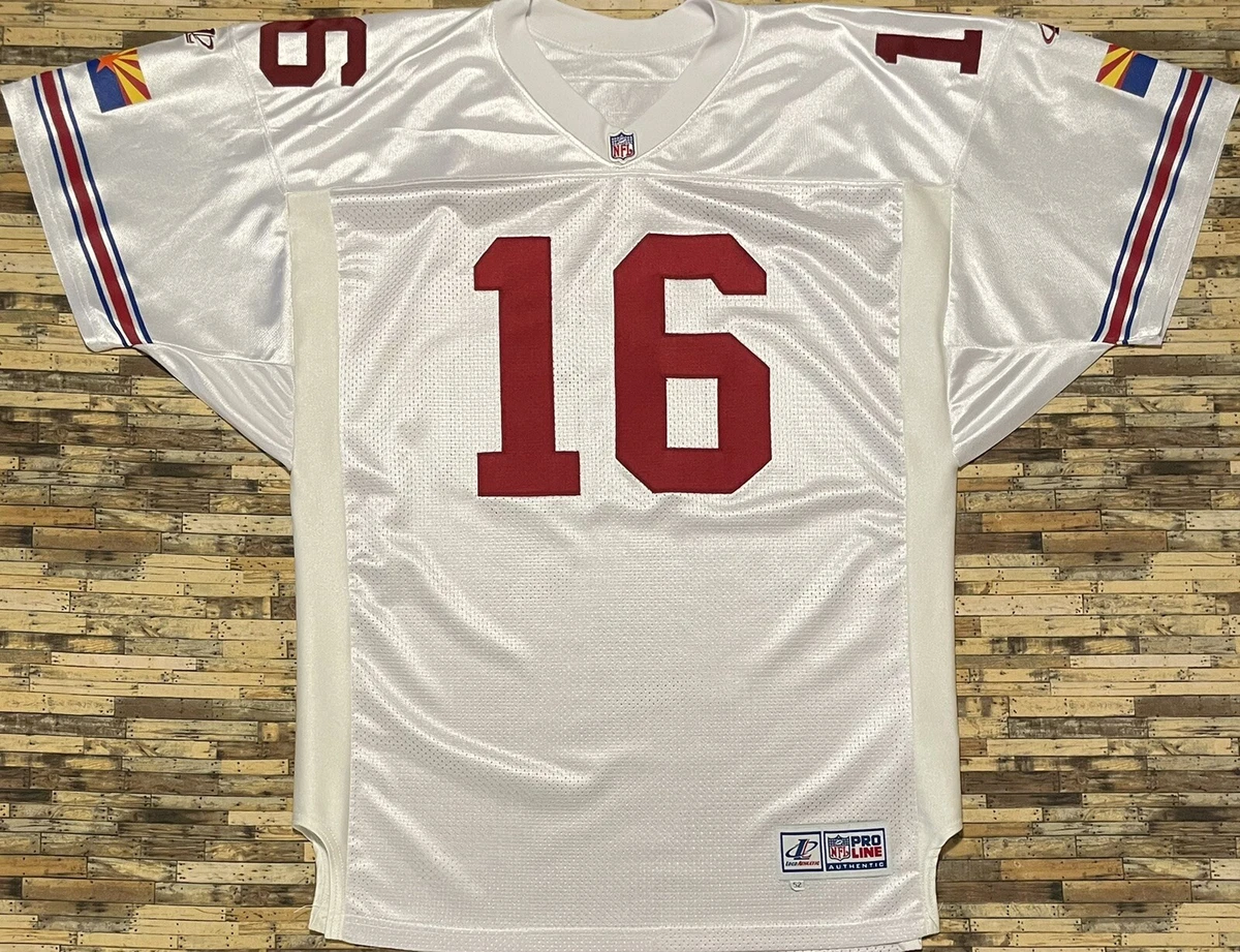 Authentic Logo Athletic Pro Line 1998 NFL Arizona Cardinals Jake Plummer Jersey
