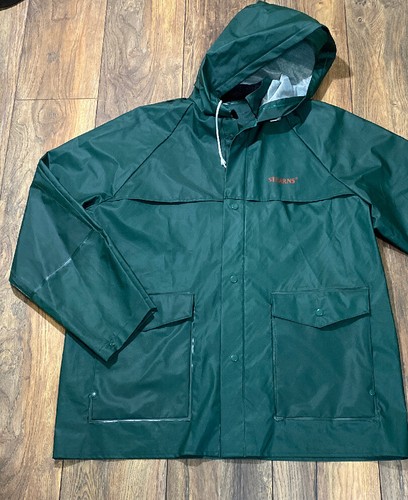 Vintage Stearns Green Rain Slicker Rain 