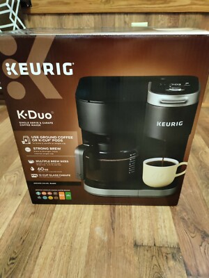 Keurig K-Duo Single-Serve Carafe Coffee Maker Black