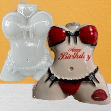 Jello Molds Plastic Sexy Molde Para Hacer Gelatina Con Forma De Cuerpo De Mujer