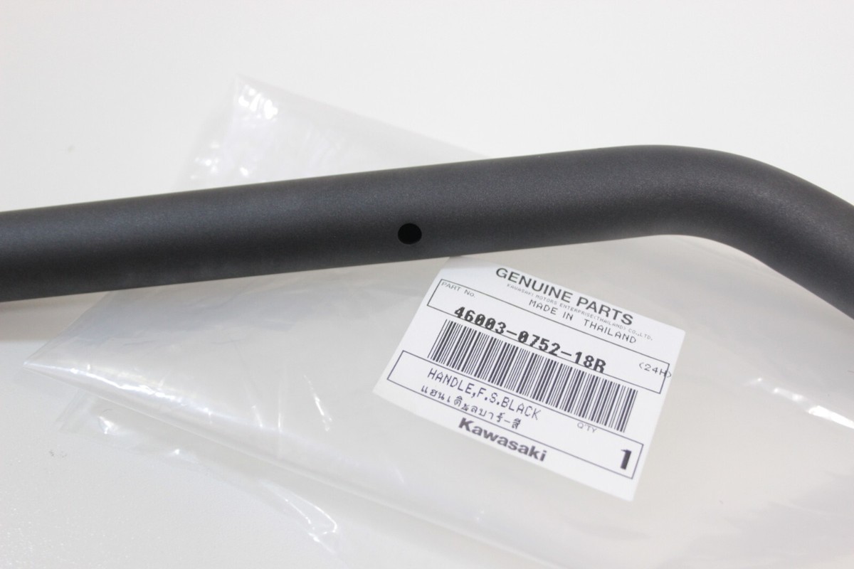 KAWASAKI Genuine HANDLEBAR FLAT BLACK 46003-0752-18R fit 2020-2024