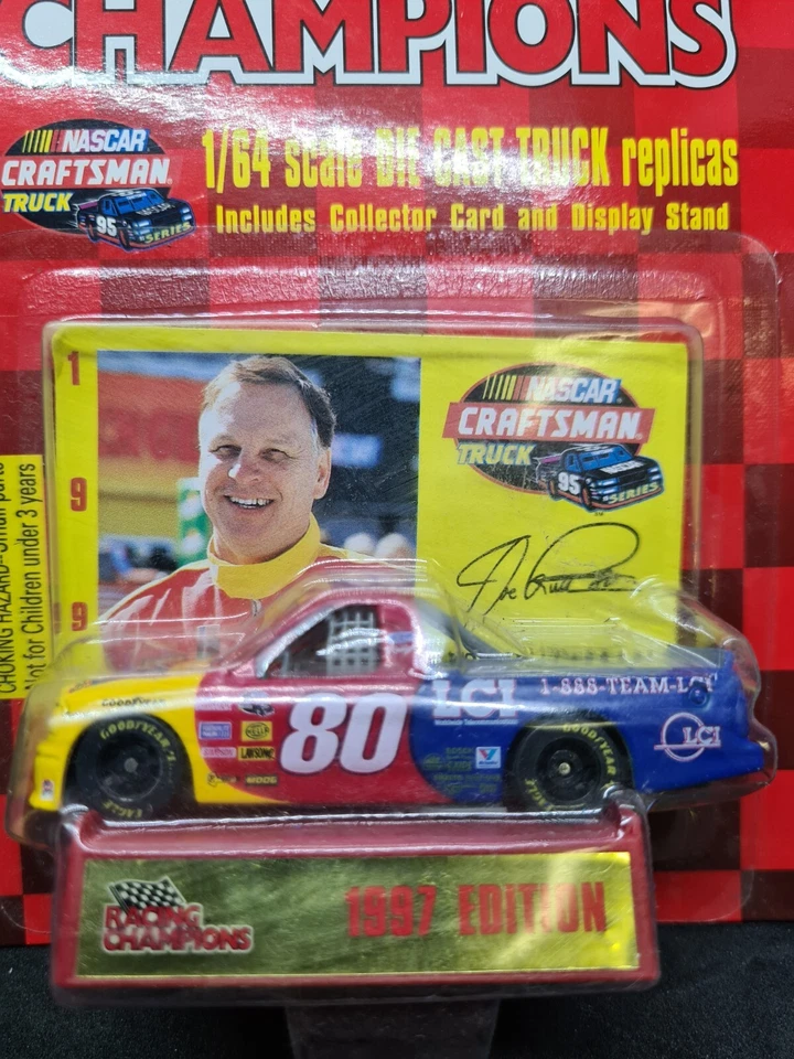 Camión artesanal Joe Ruttman #80 LCI 1997 NASCAR 1/64 Diecast Racing Champions  Foto 3 de 4