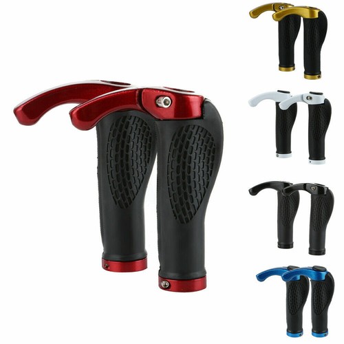 1Pair Universal Road Mountain Bike Handle Grip Bar End Bicycle Handlebar Cover - Picture 2 of 12