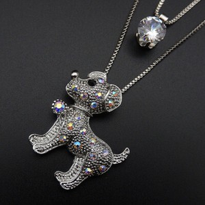 betsey johnson dog necklace