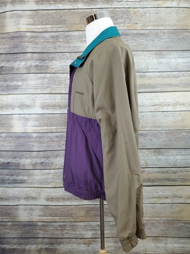 Abrigo Chaqueta Cortavientos John Deere K Products Marca Años 80 Cremallera Completa Adulto Talla L - Imagen 3 de 8