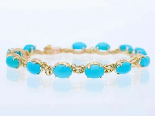 Handgefertigte Edelstein aus Rotgold Echtschmuck-Armbänder-Anhänger