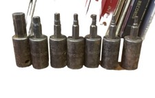 7 Matco Hex Head Impact Socket Set 38 To 764 Bxdp12- 38 Drive 7 Matco Hex Head Impact Socket Set 38 To 764 Bxdp12- 38 Drive
