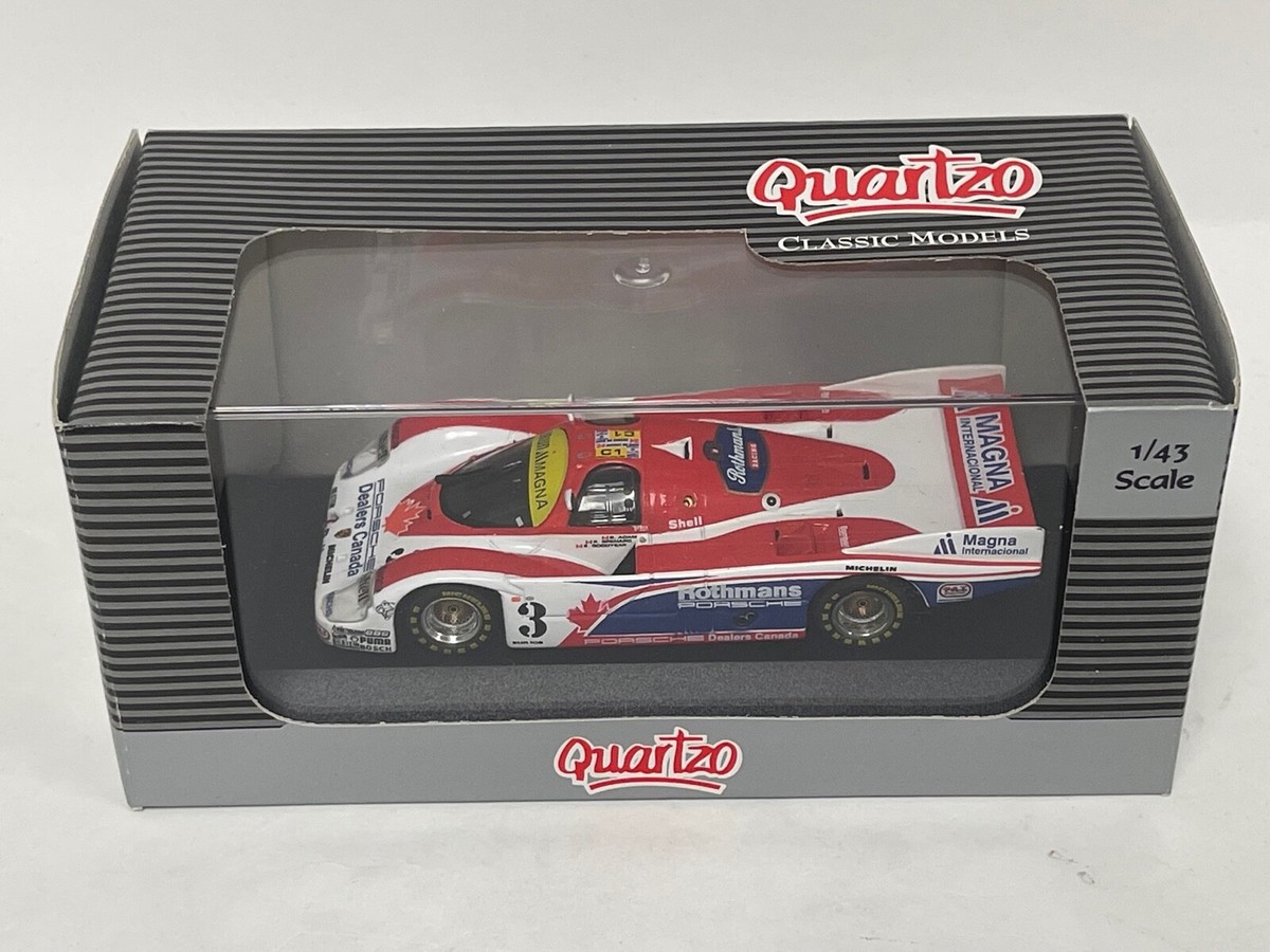 1/43 Quartzo Porsche 962 C Car #3 from 1987 24 H of LeMans