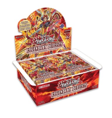 Yugioh Legendary Duelists: Soulburning Volcano Booster Box Sealed