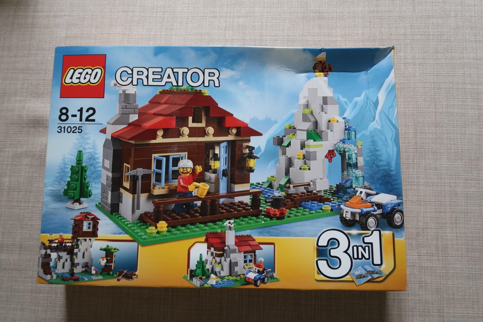 Lego 31025 Mountain Hut idée cadeau collectionneur set scellé architecture nature