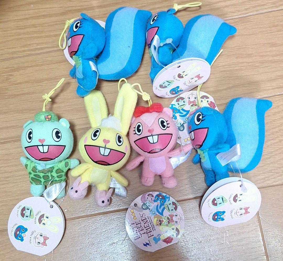 HAPPY TREE FRIENDS カドルス ギグルス ぬいぐるみ マスコット HAPPY TREE FRIENDS カドルス ギグルス ぬいぐるみ マスコット