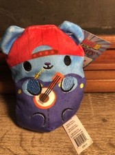 BEARS vs. DONUTS Banjo Bear Print Beanbag Plush #009 B3