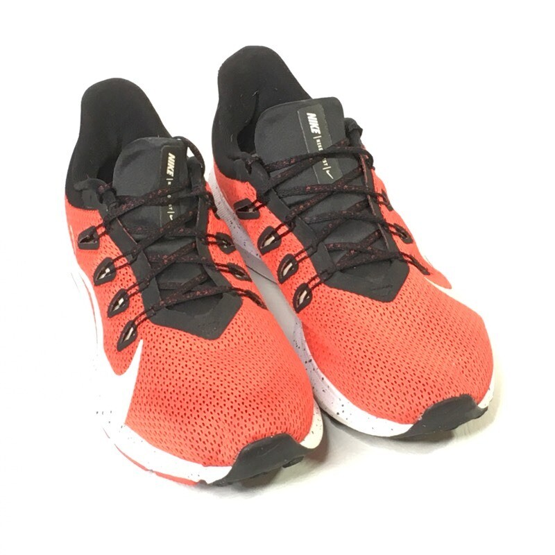 Nike Mens Quest Running Shoes Black Red CJ6185-600 Lace Up Low