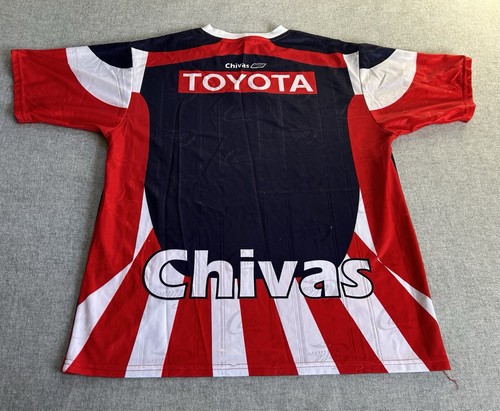 Vintage Club Chivas Guadalajara Home Jersey,Bimbo , Toyota SZ Large / XL *READ* - Picture 17 of 17