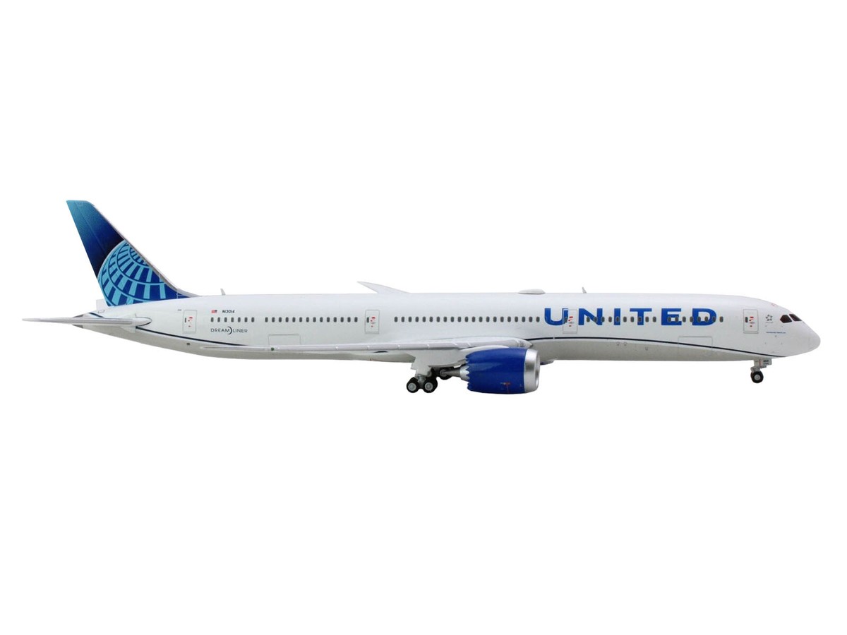 Boeing 787-10 Dreamliner United Airlines White with Blue