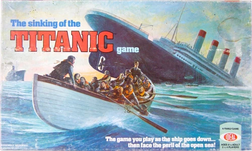 The Sinking of the Titanic game, individual replacement pieces, Ideal Games