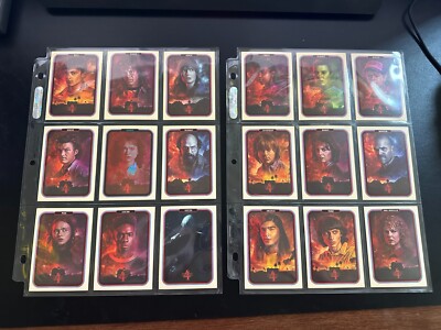 2022 Zerocool Stranger Things Season 4 Butcher Billy Complete 32 Card Set