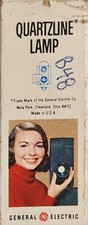 Vintage Quartzline Lamp  DYP 120 V 160 Watts