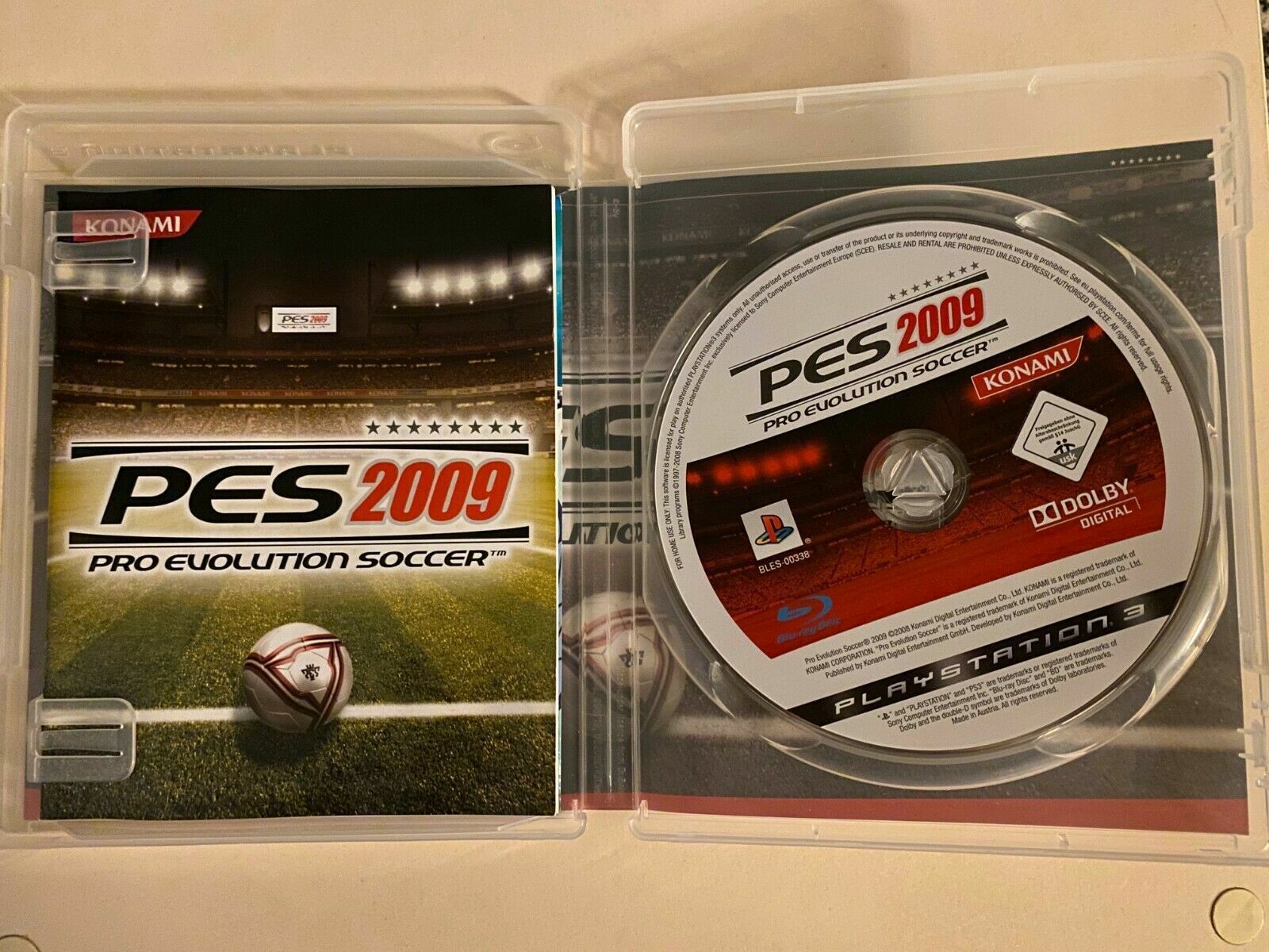 Pro Evolution Soccer 2009 (PES 2009) for Sony Playstation 2/PS2