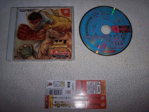 Jogo Street Fighter III W Impact Dreamcast Japonês | Shopee Brasil