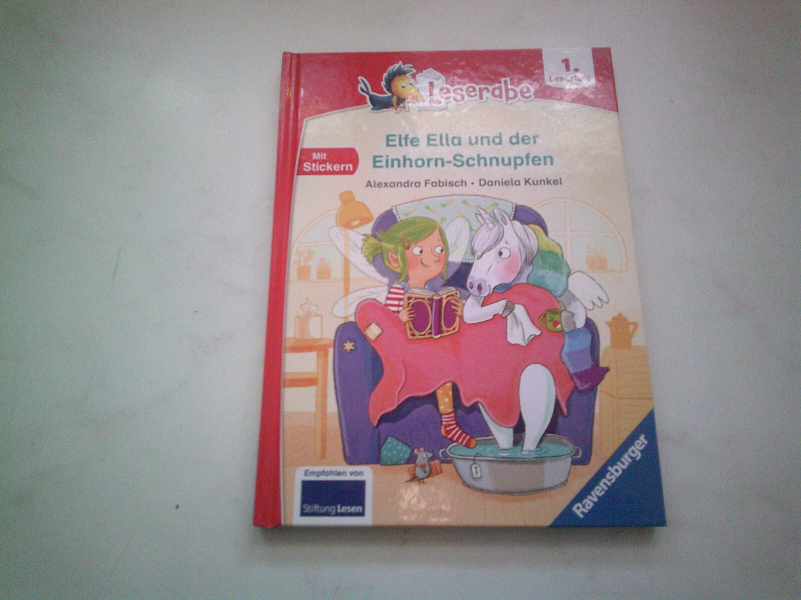 Thumbnail - Elfe Ella Und Der Einhorn-schnupfen Lesestufe 1 Ravensburger Neu