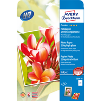 Avery Zweckform Premium Inkjet Fotopapier 2556-20, Din A4, HochgläNzend