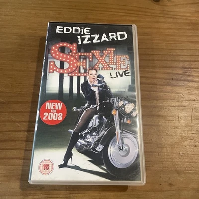 Eddie Izzard Sexie Live VHS Video - Vintage 2003 Rare Stand Up Collectibles - Image 1 of 4