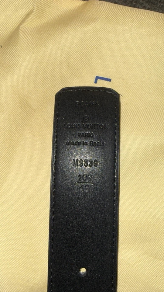 Cinturón reversible Louis Vuitton talla 100/40 Foto 3 de 3