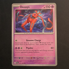 Deoxys 031/086 Chaos Rising Uncommon Regular Pokemon TCG English 2026