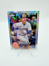 2023 Topps Chrome Update Series - Rookie Debut Joey Wiemer Prism Refractor (RC)