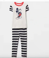 Girls Gap Disney Mickey Pajama Set New Size 6
