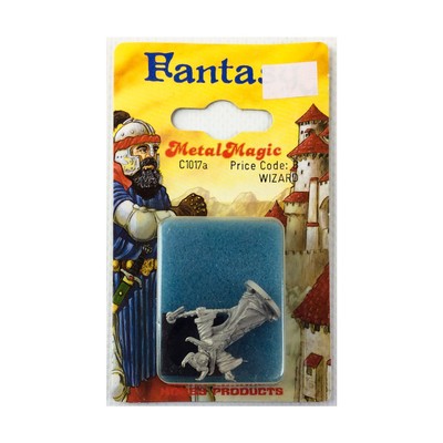 Hobby Products Metal Magic Fantasy 25mm Wizard w/Staff IV Pack New