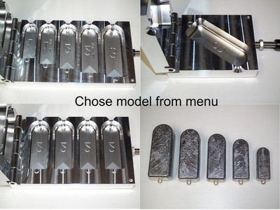 Rock Cod Sinker molds 16 to 80oz Deep Drop 1lb-5lb Single Production Combination