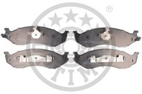 Optimal BP-12020 BremsklöTze, BremsbeläGe Vorne FüR Jeep Wrangler I (Yj, Sj_)