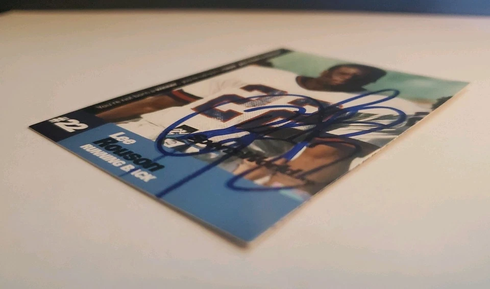 Two Time Super BowlWinner Lee Rouson RB New York Giants - Image 3 of 3