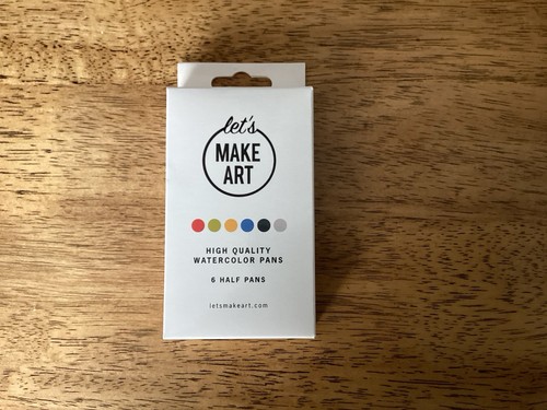Let’s Make Art High Quality Watercolor Pans (6 Half Pans) - Picture 4 of 5