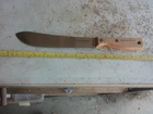 Vintage 8" Blade Wood Handle Butcher Knife Regent Sheffield Lot 26-39-CH-C