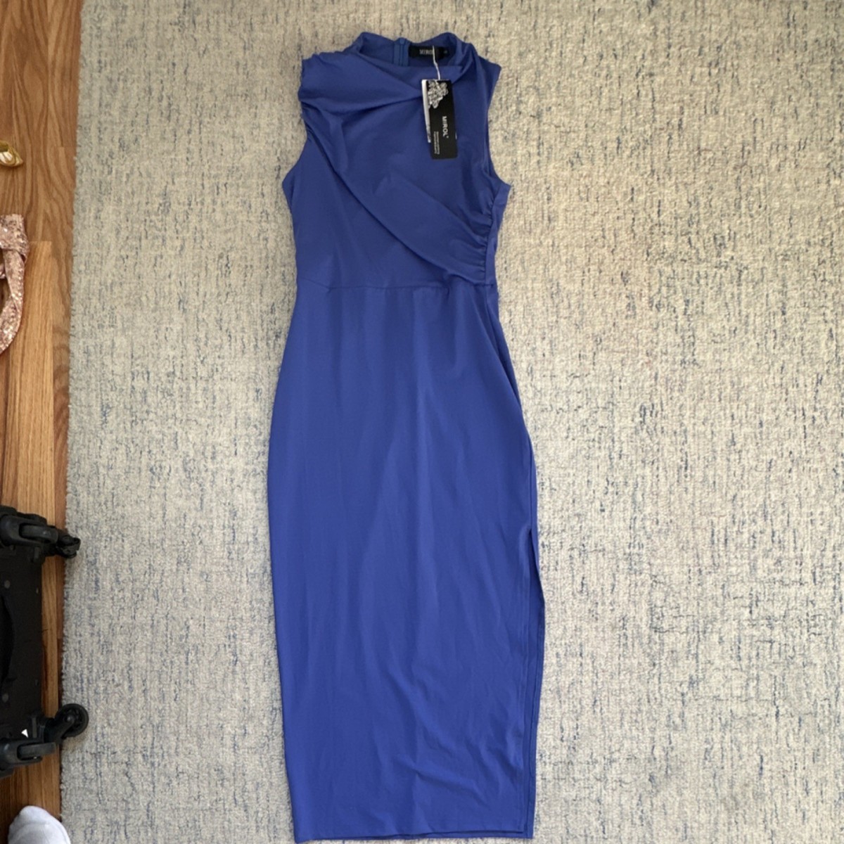 high low knit dress Kova Knit Maxi Dress main image 0