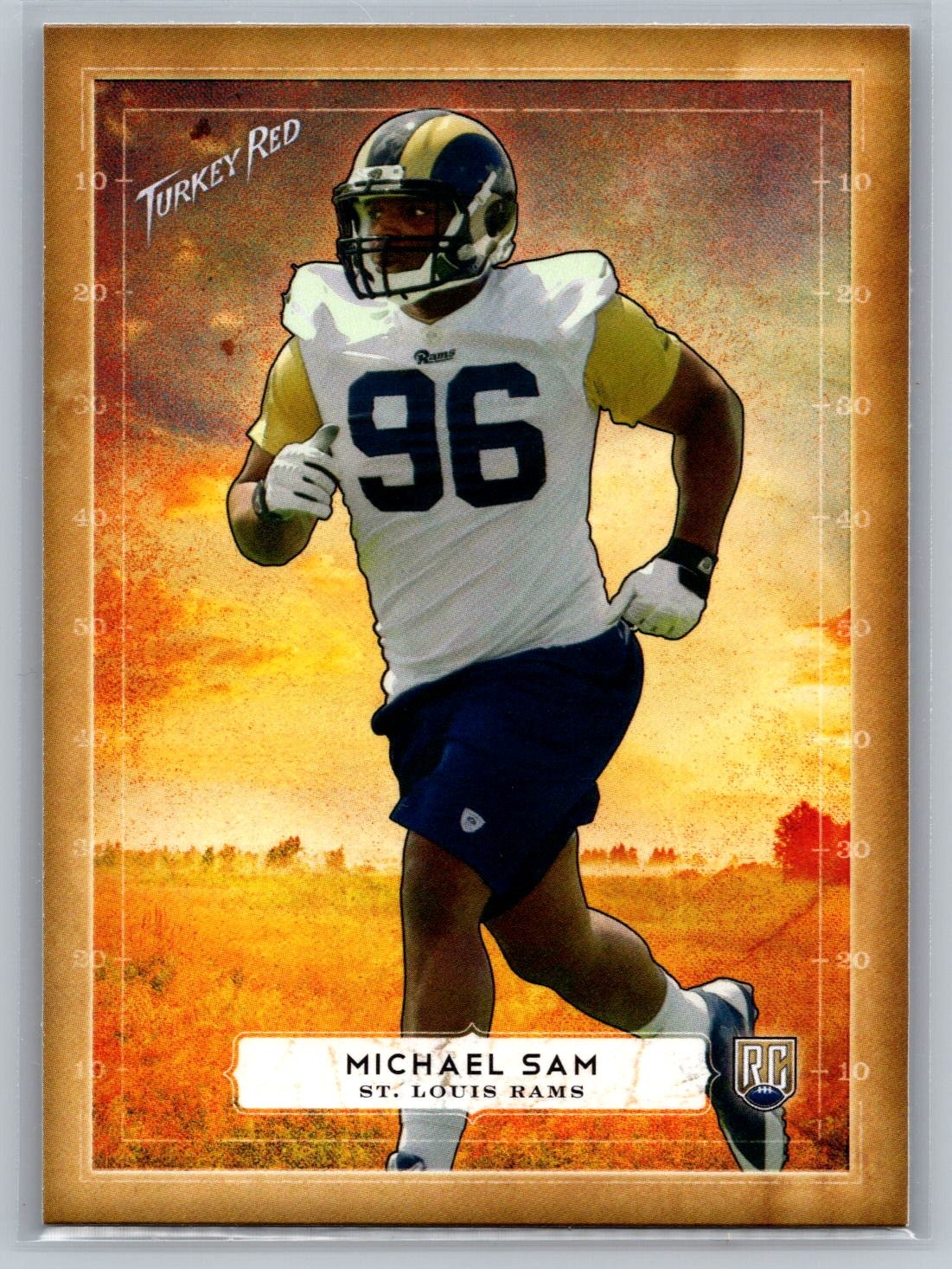2014 Topps Turkey Red #4 Michael Sam