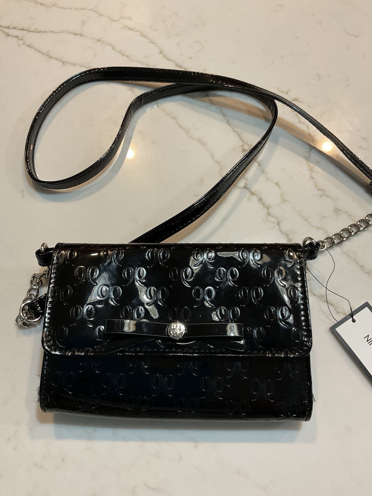 Nine West Small Black Crossbody Purse