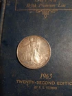 1993 silver eagle Circulated