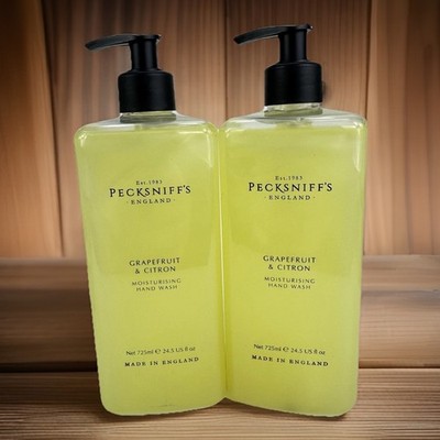 SCENTED LUXURY HAND SOAP GRAPEFRUIT & CITRON XL 725ML 2 PACK MOISTURIZING WASH