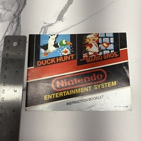 Super Mario Brothers / Duck Hunt - Original Nintendo NES *MANUAL ONLY*