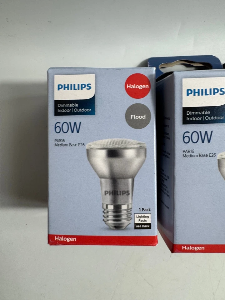 Philips Dimmable Indoor Outdoor 60 W Par16 Medium Base E26 Halogen & Flood 6Pack - Image 3 of 3
